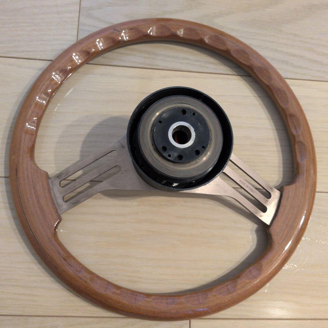 p*e様 ABARTH ウッドステアリング　2スポーク
