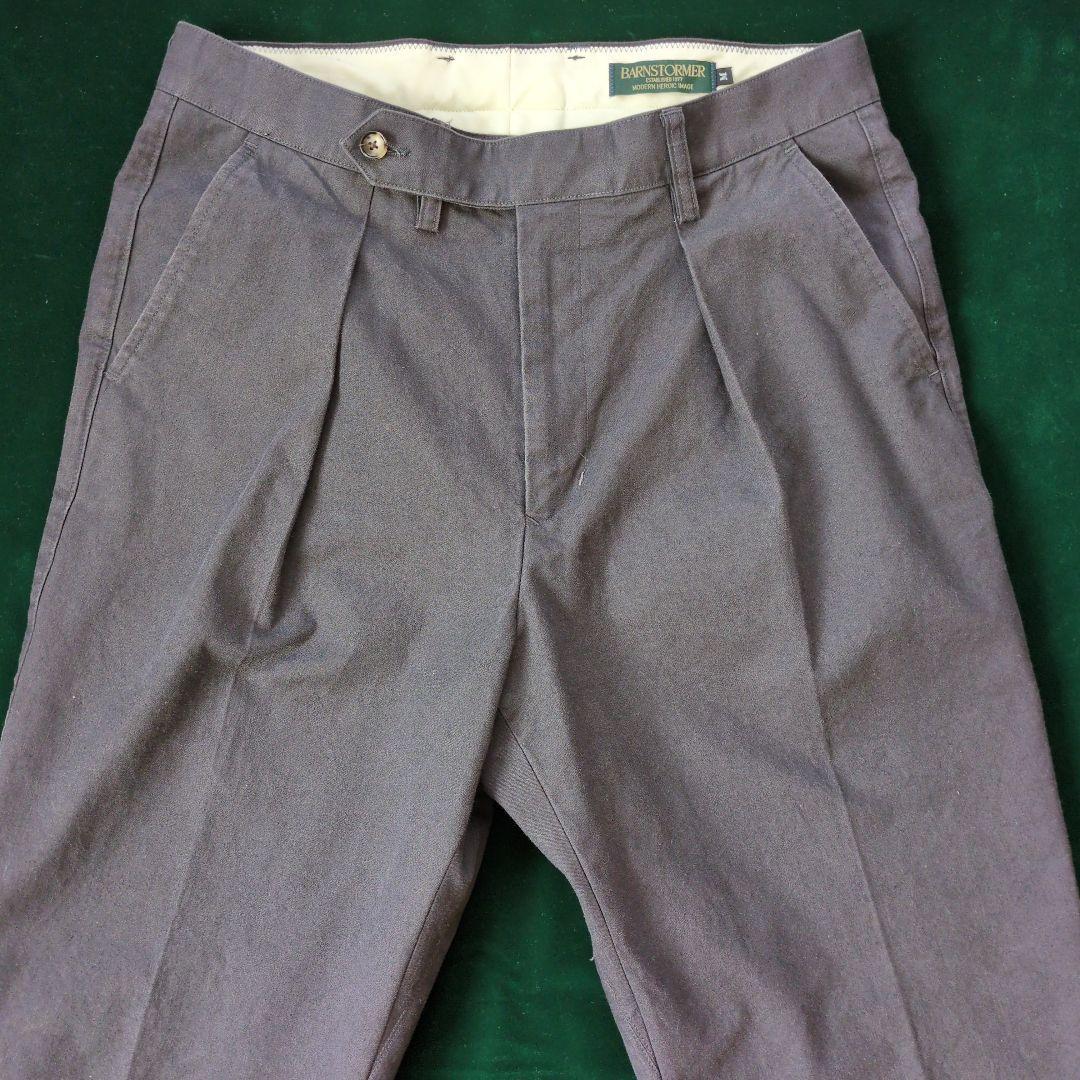 【新品】BARNSTORMER プレステッド ワークパンツ　チノパン