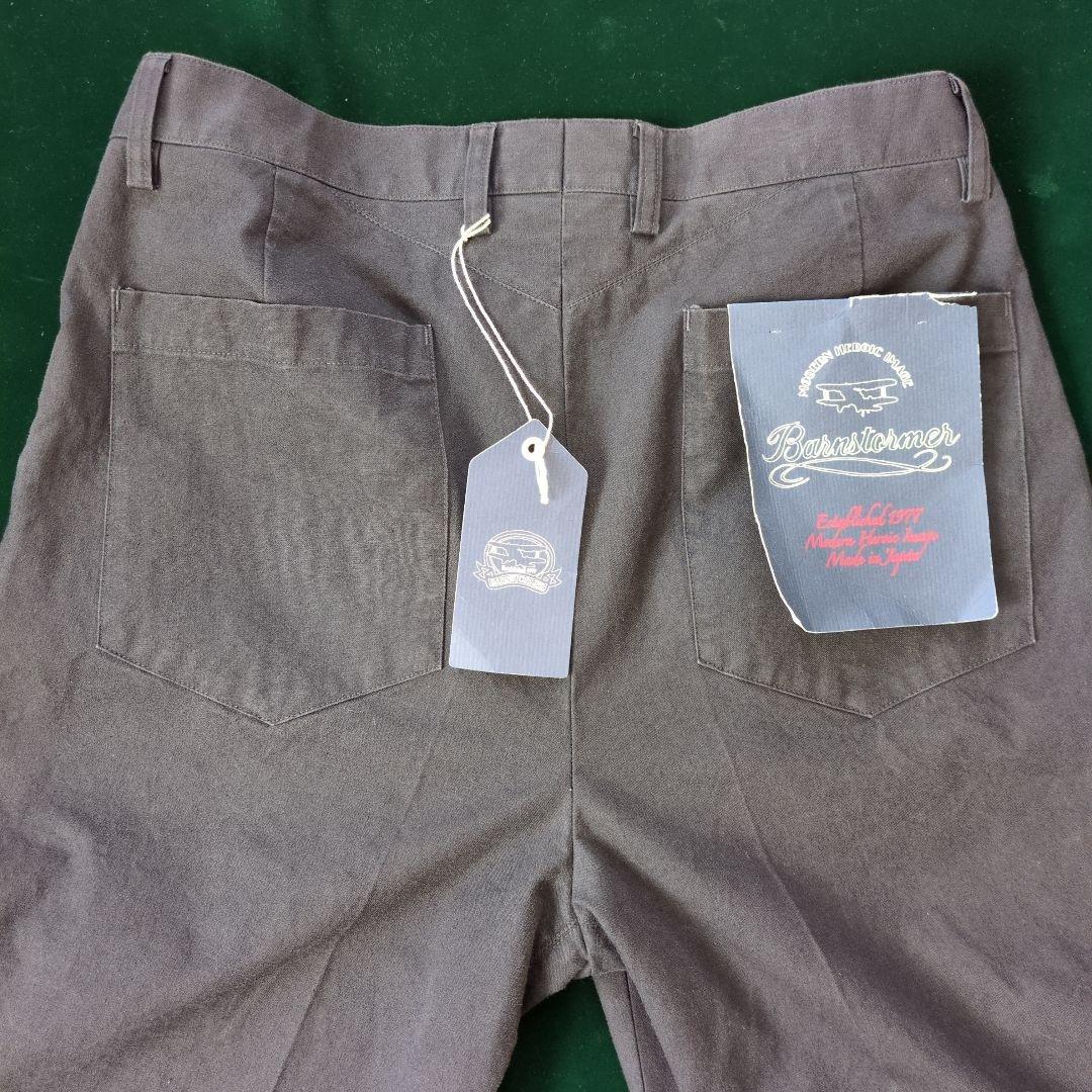 【新品】BARNSTORMER プレステッド ワークパンツ　チノパン
