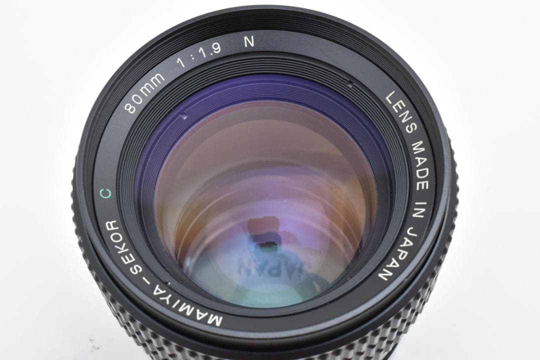 Mamiya Sekor C 80mm f/1.9 N レンズ #2470-2