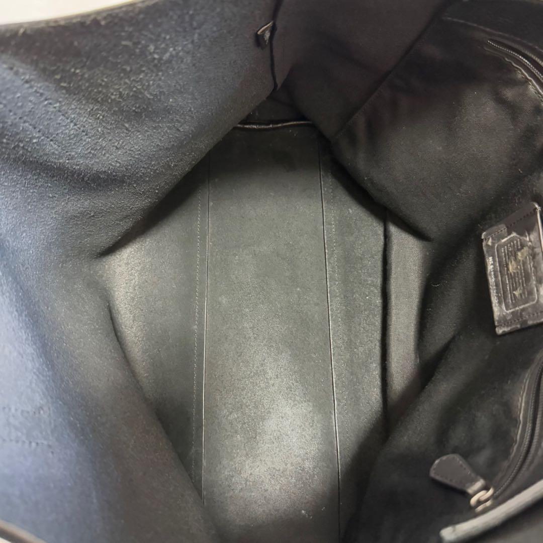 【訳あり極美品】コーチ 67253 ビジネスバッグ レザー 肩掛け 黒 A4可