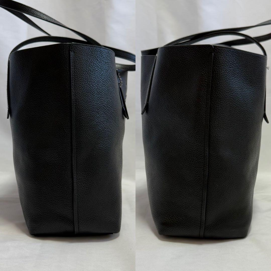 【訳あり極美品】コーチ 67253 ビジネスバッグ レザー 肩掛け 黒 A4可