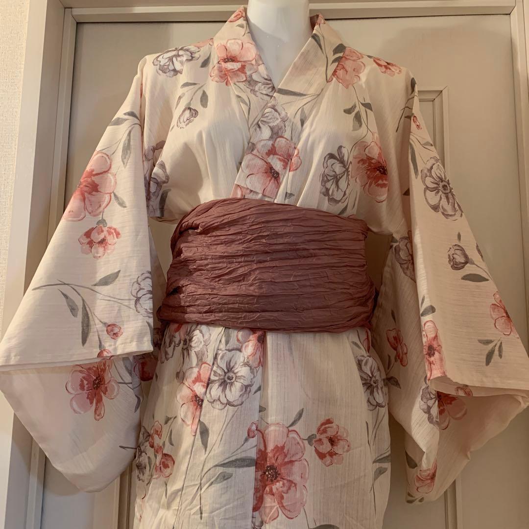 DITA　2025　浴衣　桜梅桃李　５点セット　美品