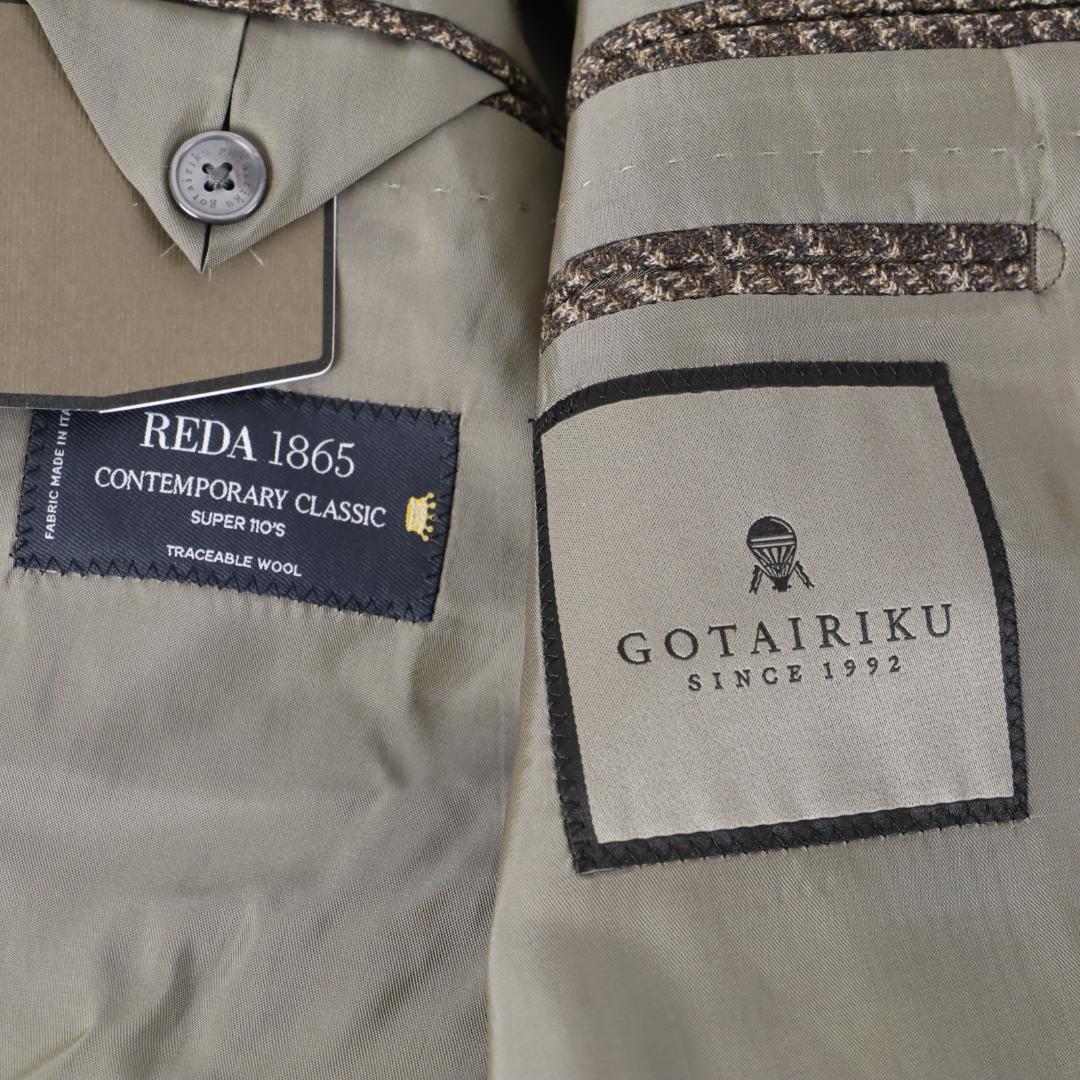 638 五大陸 Tangqian 新品 REDAツイード ジャケット A6