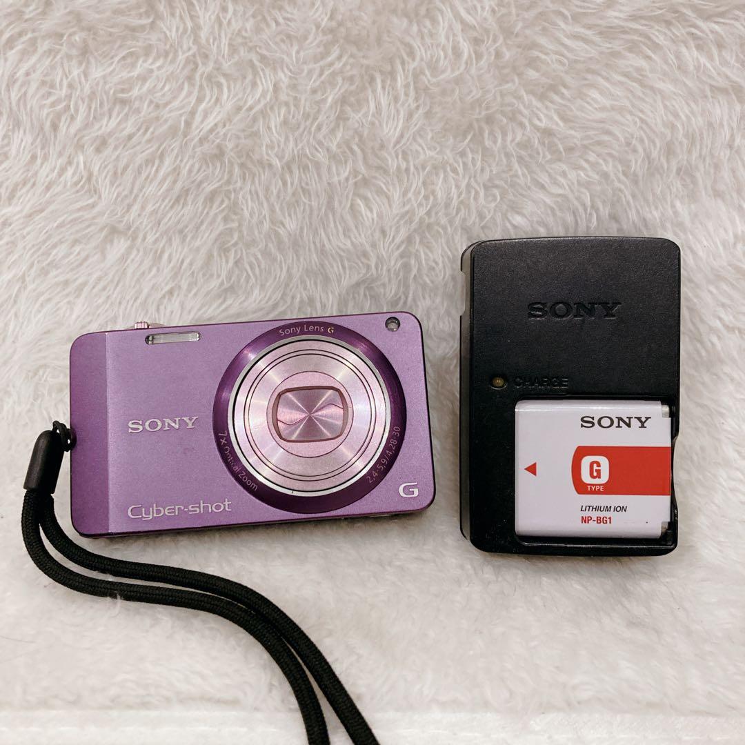 【希少】SONY サイバーショット DSC-WX10 パープル 紫 ジャンク
