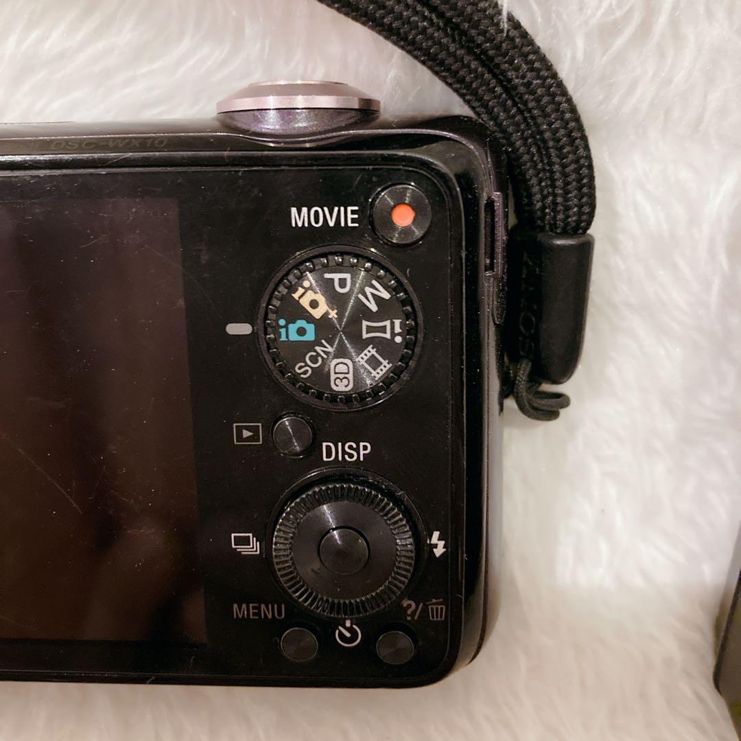 【希少】SONY サイバーショット DSC-WX10 パープル 紫 ジャンク