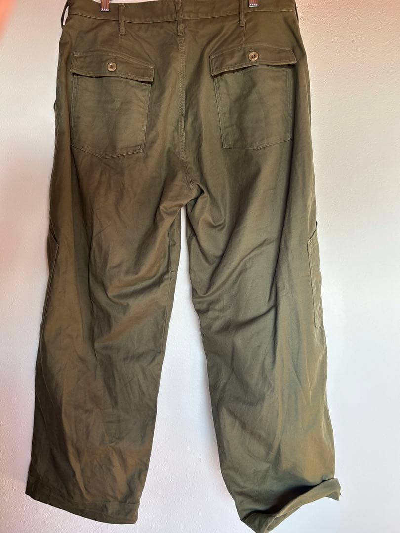 【ALOUND】TAPERED BAKER PANT値下げは徐々に