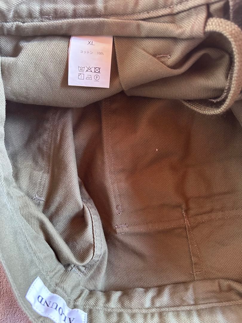 【ALOUND】TAPERED BAKER PANT値下げは徐々に