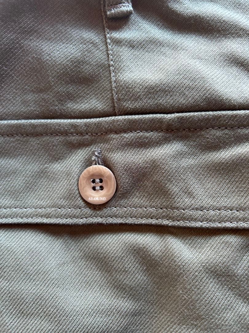 【ALOUND】TAPERED BAKER PANT値下げは徐々に