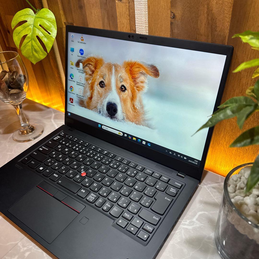 極美品‼️ThinkPad X1 Carbon Gen8☘16GB☘i7第10世代