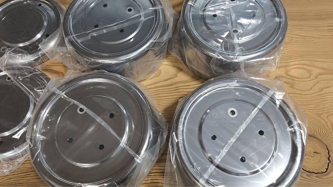 スーパーグレート 純正メッキセンターキャップセット