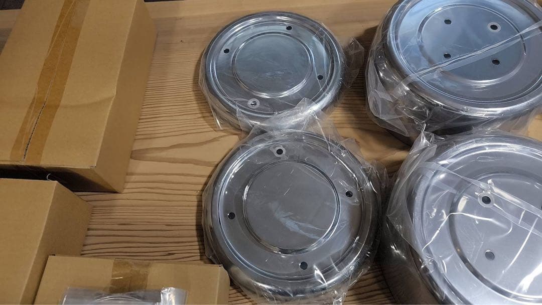 スーパーグレート 純正メッキセンターキャップセット