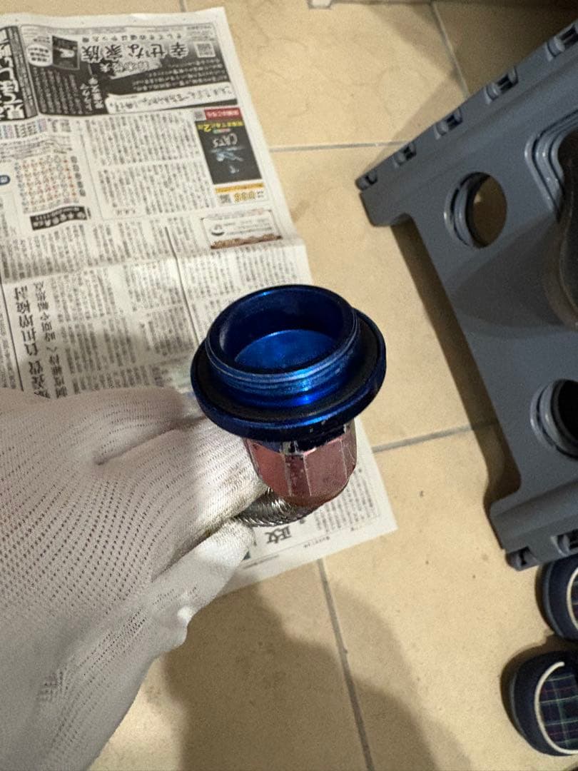 ゼファーオイルクーラーサイド回し ACTIVE 約30cm x 10cm