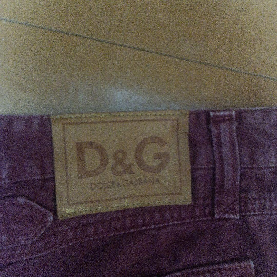 D&G 赤茶色 カーゴパンツ