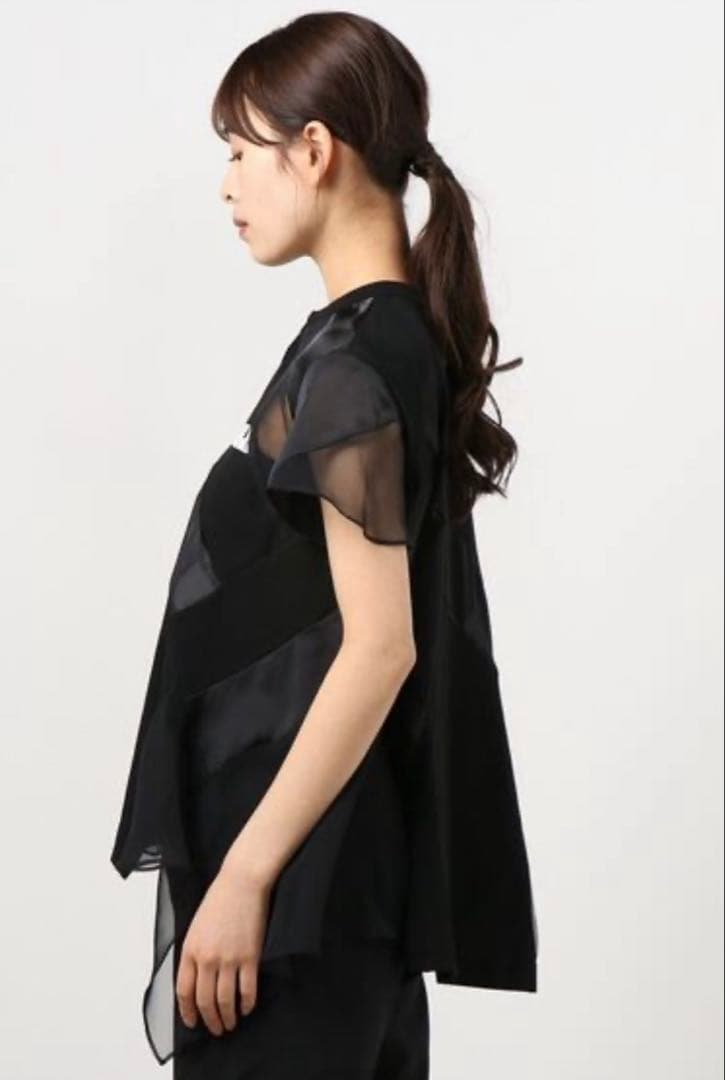 SACAI / グラフィックチュールTシャツ