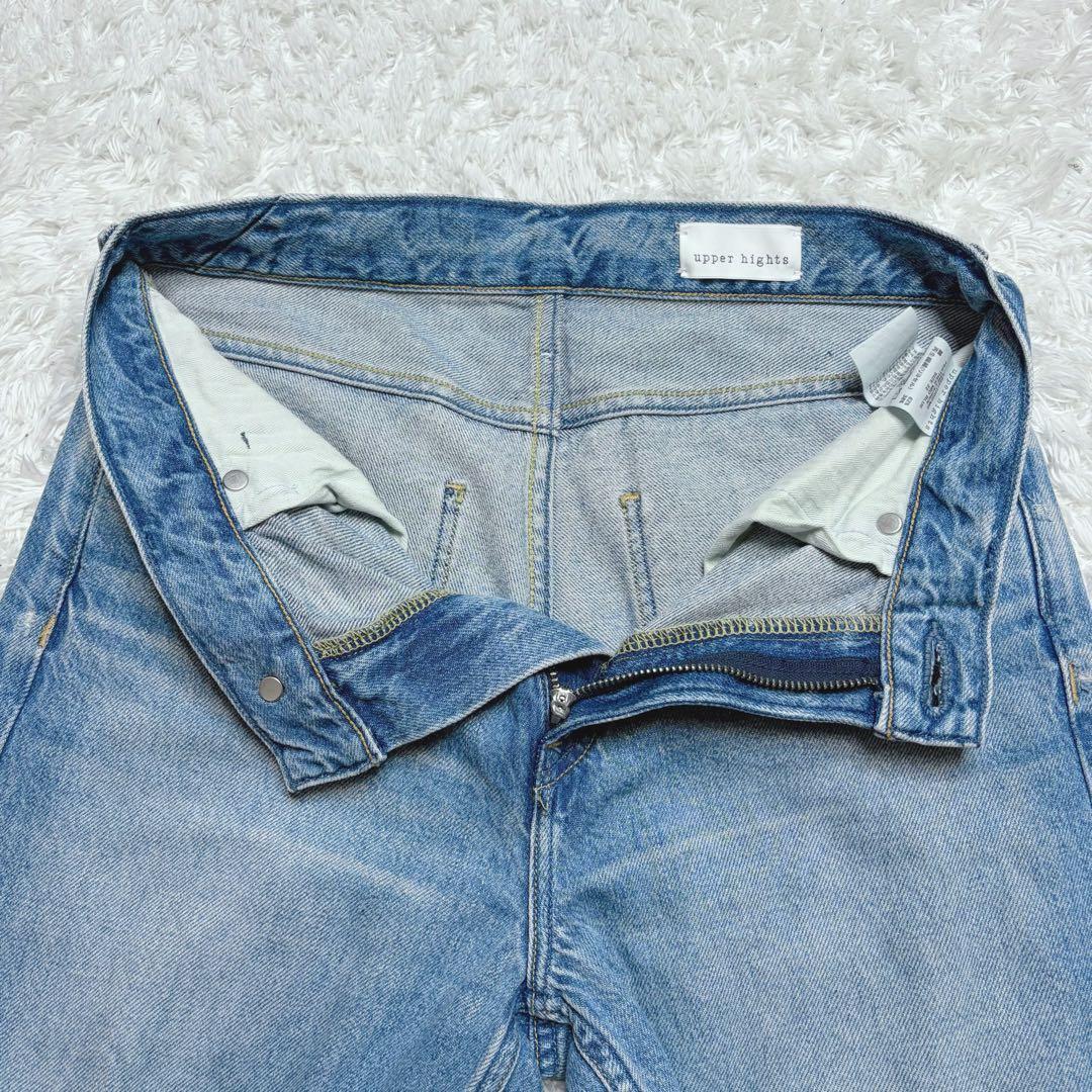 極美品　アッパーハイツ　THE LAUREN デニム　ワイドパンツ　ストレッチ