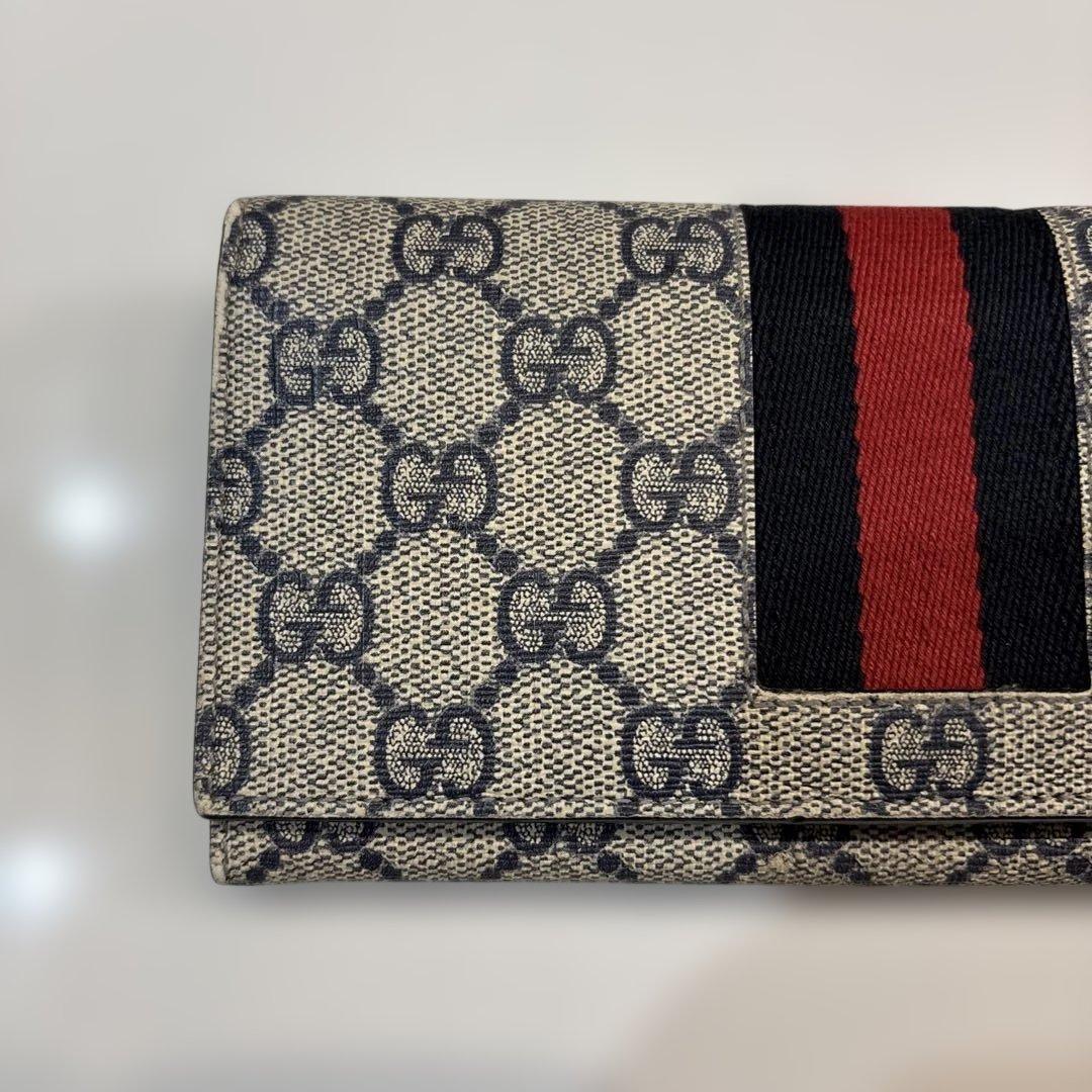 GUCCI グッチ 長財布 財布 GG パターン 送料込み