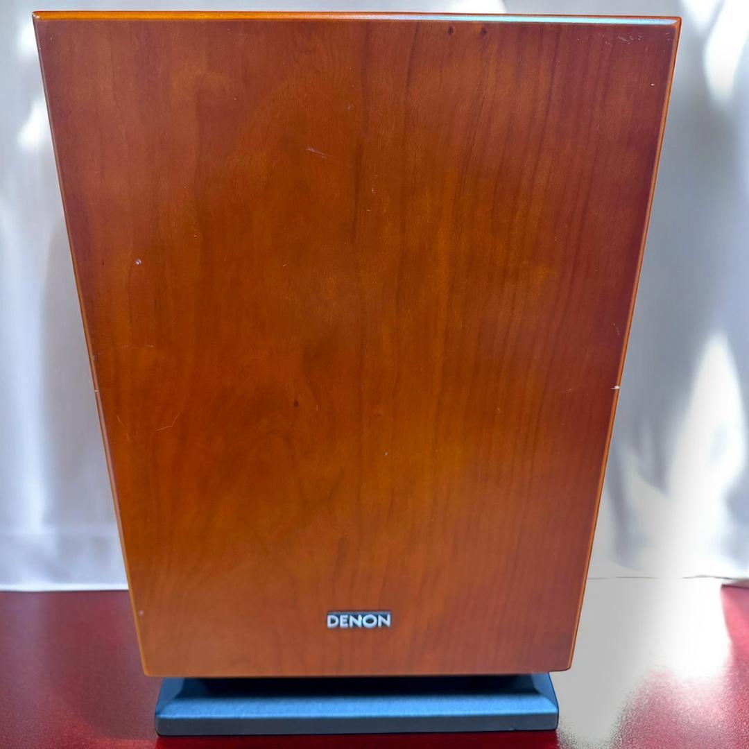 ☆良品 Denon DSW-33SG M 木目 サブウーファー サブウーハー