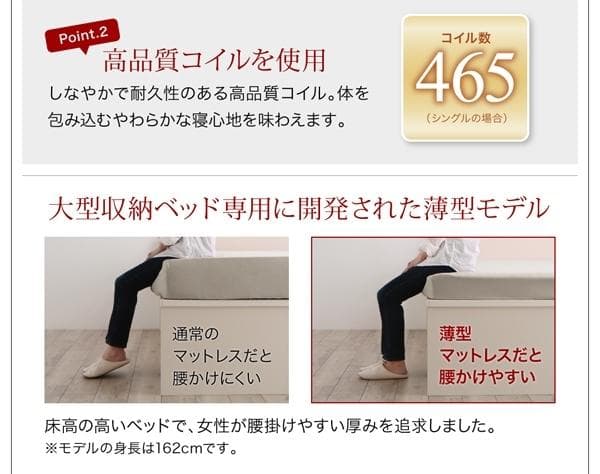 圧縮ロール 　プレミアムポケットコイルマットレス　ショートシングル　ホワイト