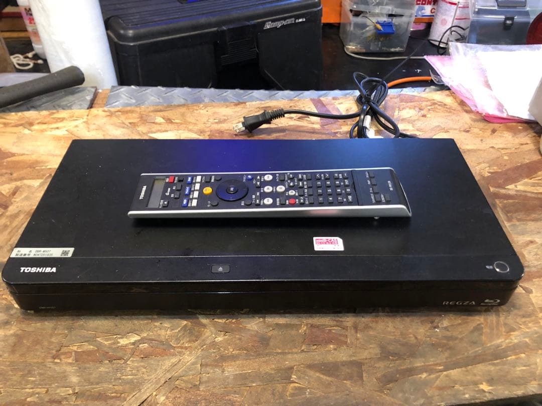 東芝 REGZA HDDブルーレイレコーダー DBR-W507 実動