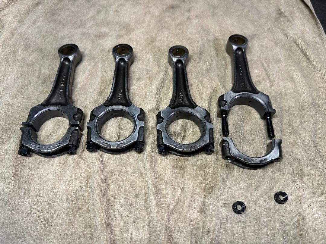 H*!様 ＳＲ２０ＤＥＴ　強化コンロッド　ＡＲＰボルト付き　ＷＰＣメタル