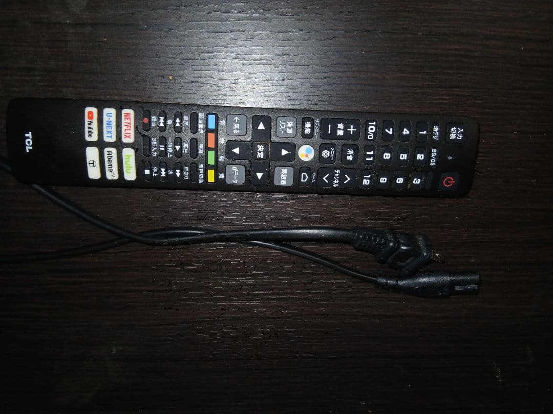 【極美品】4K対応　スマートテレビ！TCL 43P715 43型　アプリ内蔵式