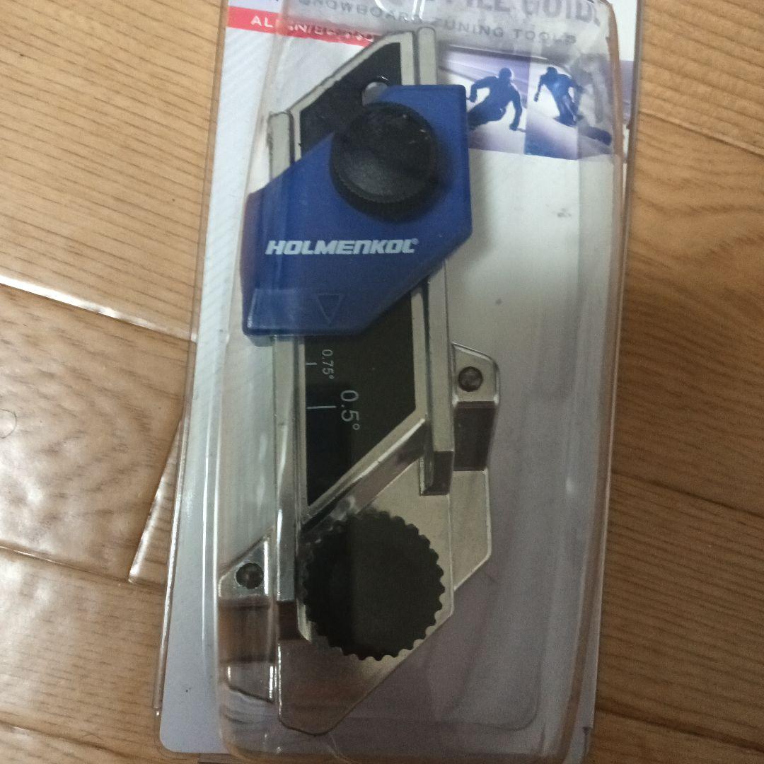 HOLMENKOL ベースエッジファイルガイド チューンナップ用品