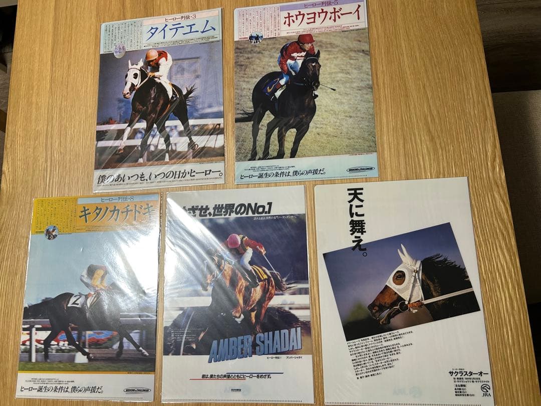 まとめ45枚　競馬クリアファイル