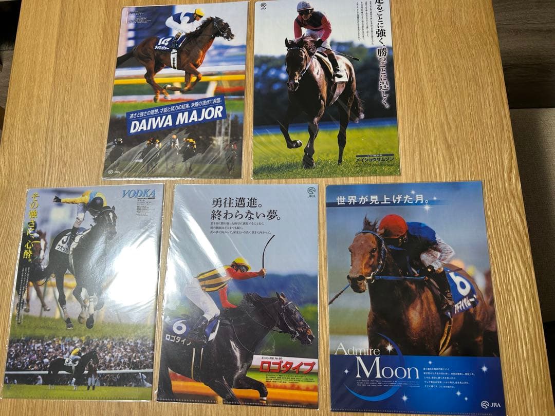 まとめ45枚　競馬クリアファイル