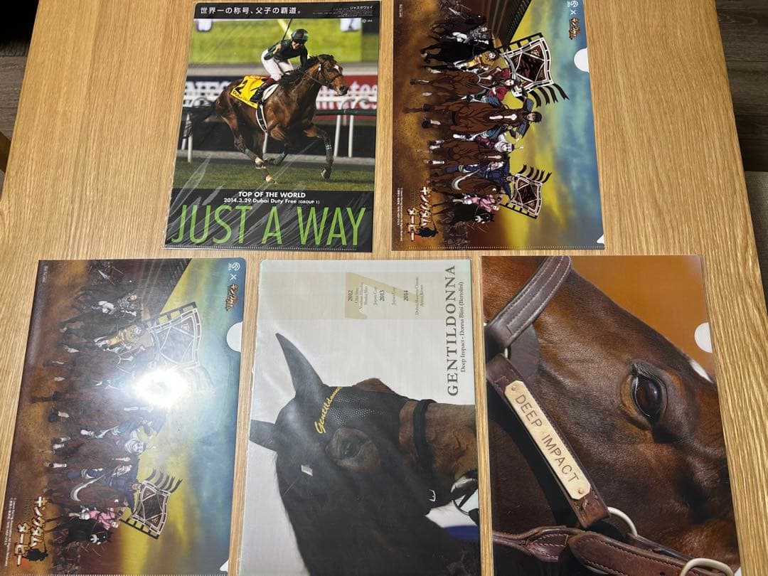 まとめ45枚　競馬クリアファイル