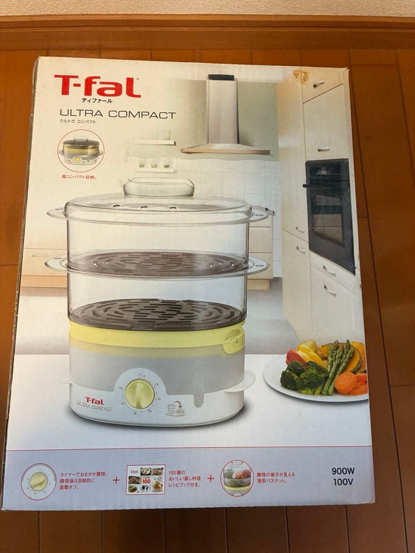 T-falティファール　スチームクッカーウルトラコンパクト VC100571