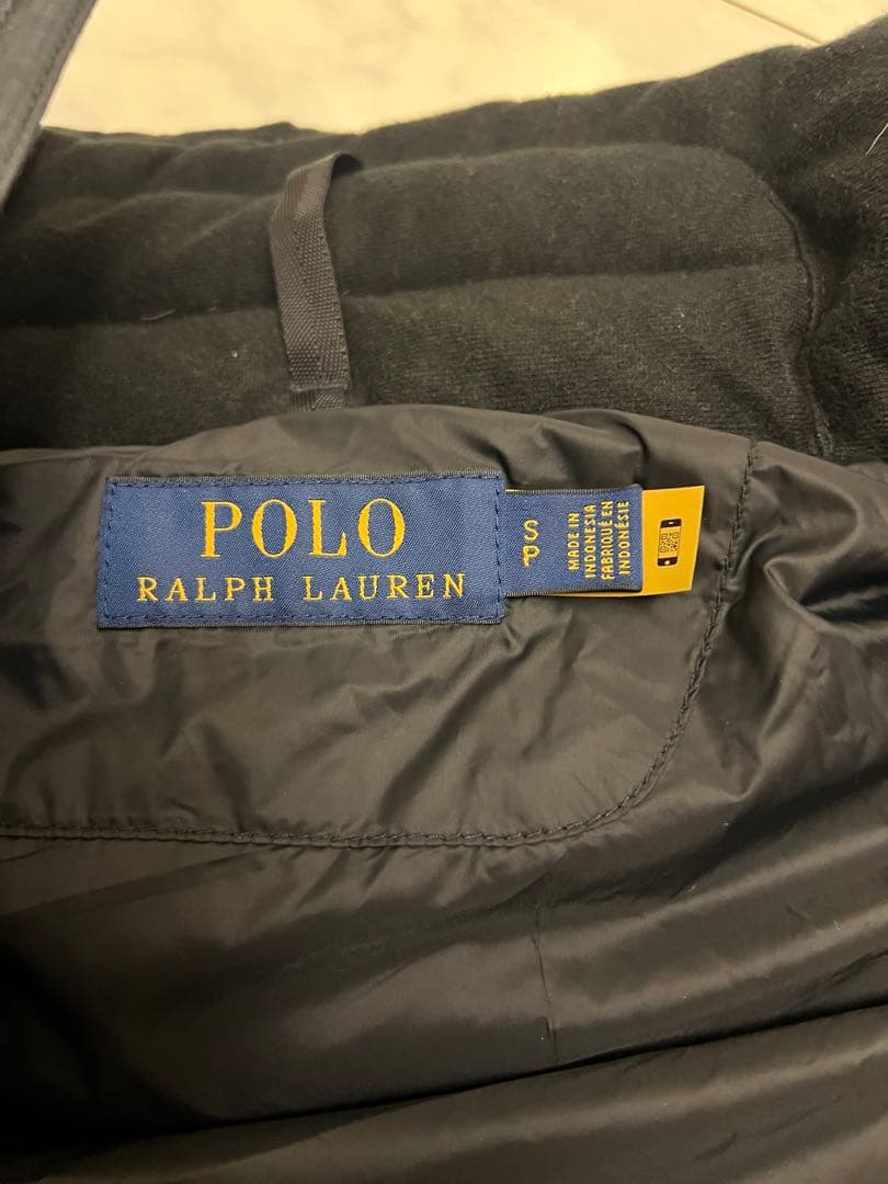 POLO RALPH LAUREN ブラック ダウンベスト Sサイズ