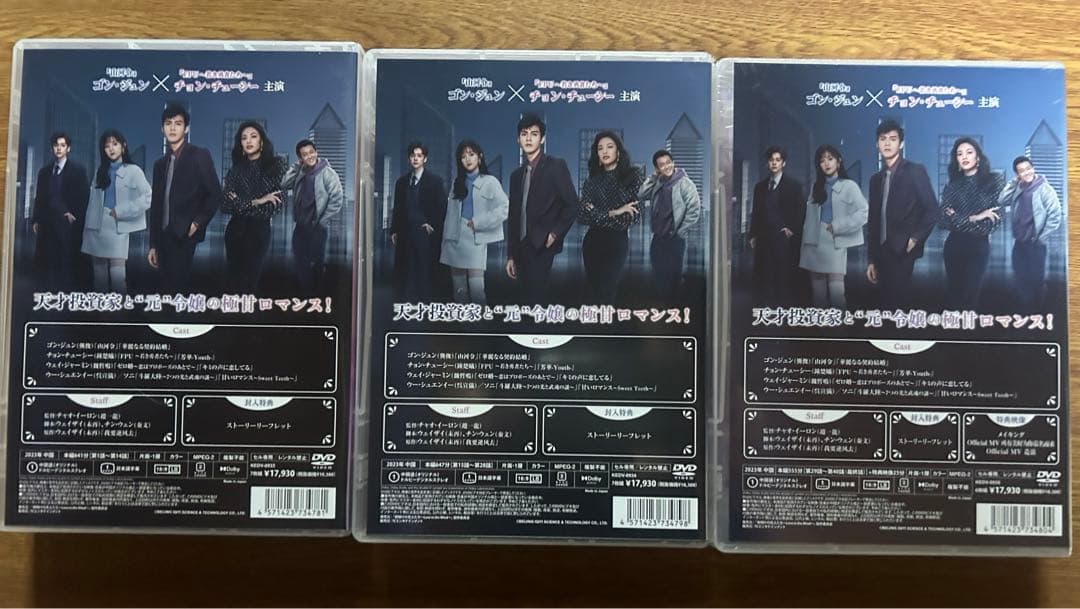 中国ドラマ「夜明けの恋人たち~Love in the Wind~」DVD