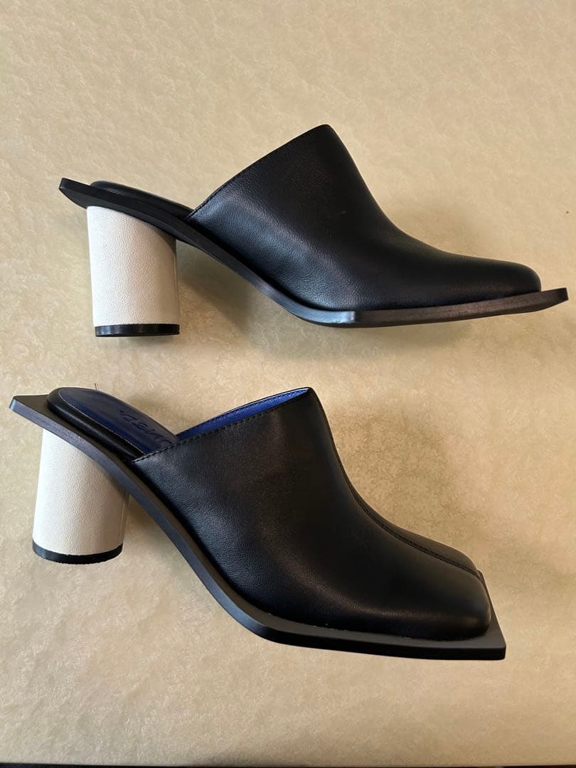 美品★ WIDE SQUARE MULE / ワイドスクエアミュール