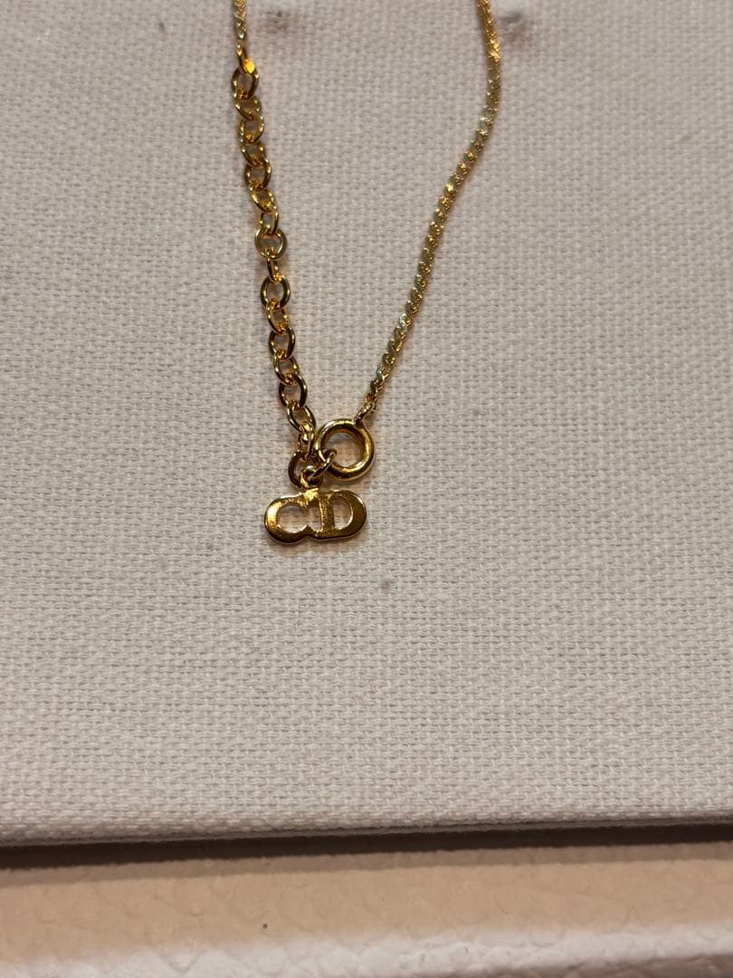 Dior ダブルCロゴ ネックレス