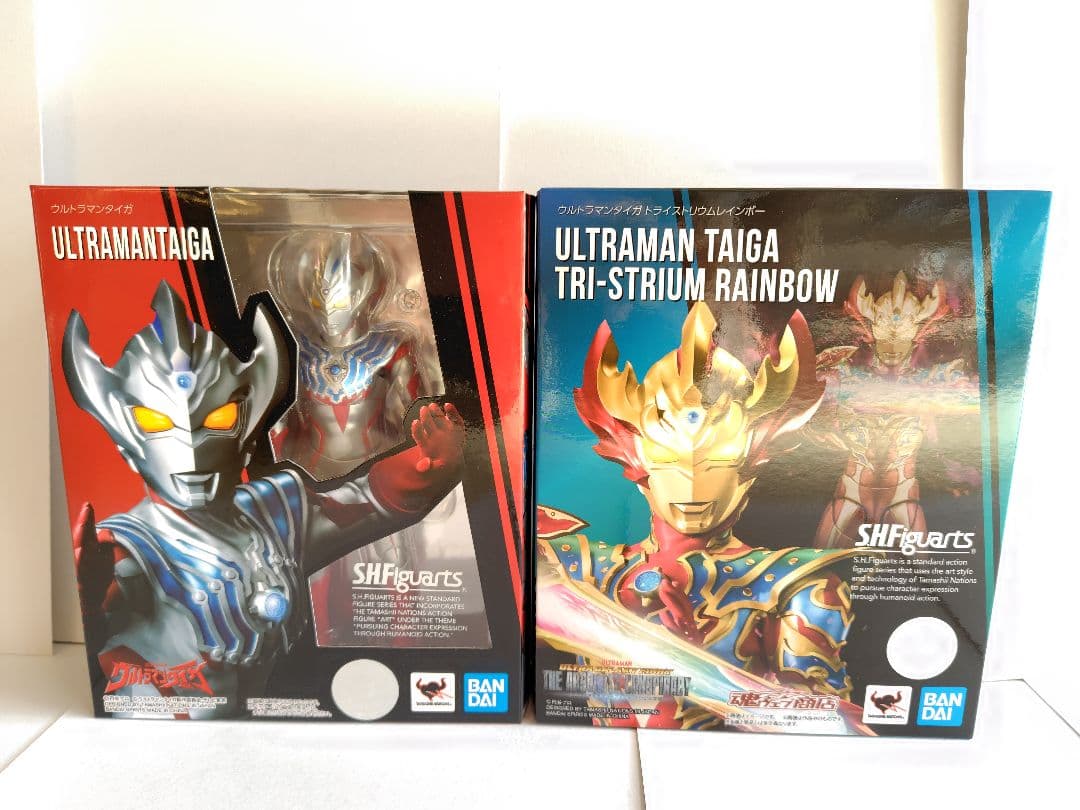 S.H.Figuarts ウルトラマンタイガ　トライストリウムレインボー　セット
