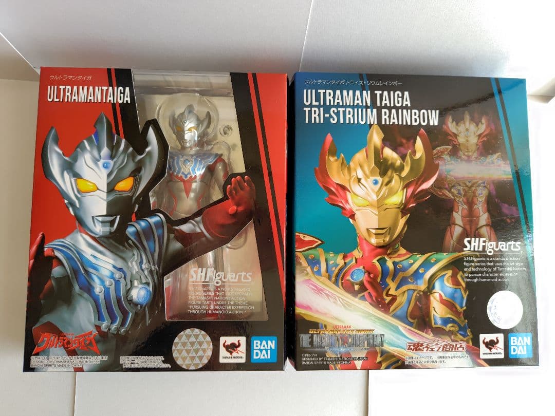S.H.Figuarts ウルトラマンタイガ　トライストリウムレインボー　セット