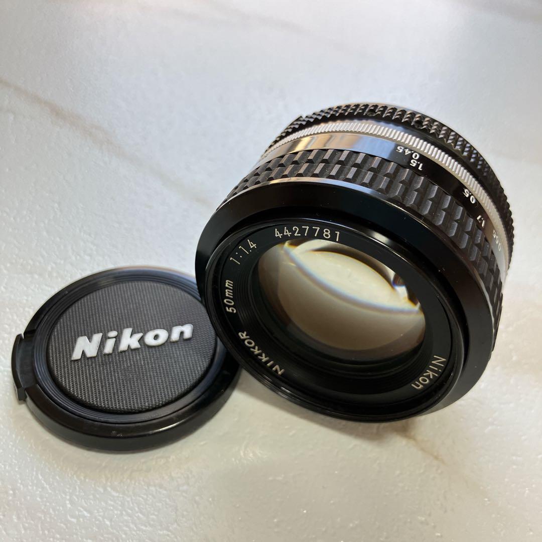 Nikon ニコン　 NIKKOR 50mm 単焦点レンズ 1:1.4