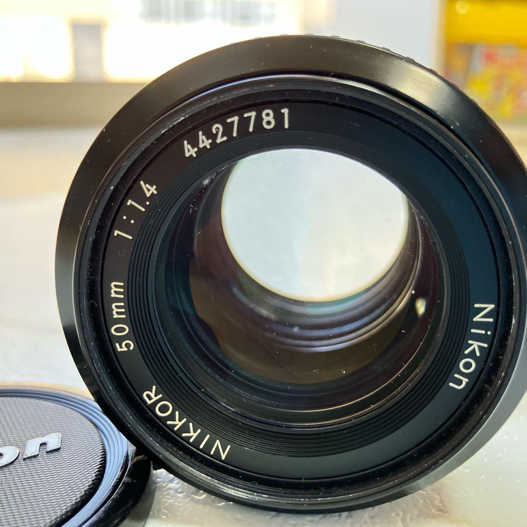 Nikon ニコン　 NIKKOR 50mm 単焦点レンズ 1:1.4