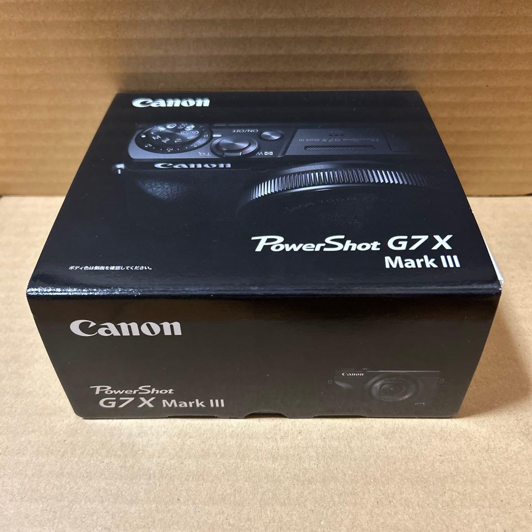 Canon PowerShot G7 X Mark III ブラック