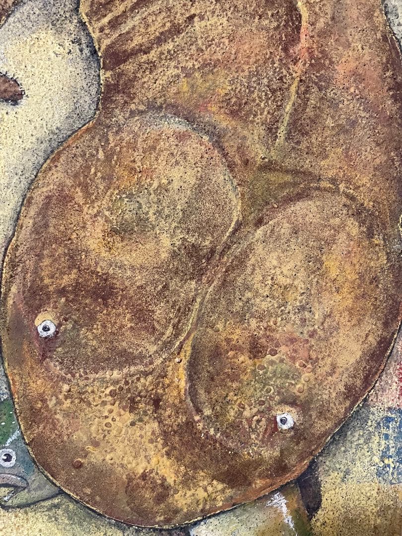 プ*ス様 オオサンショウウオ 絵画