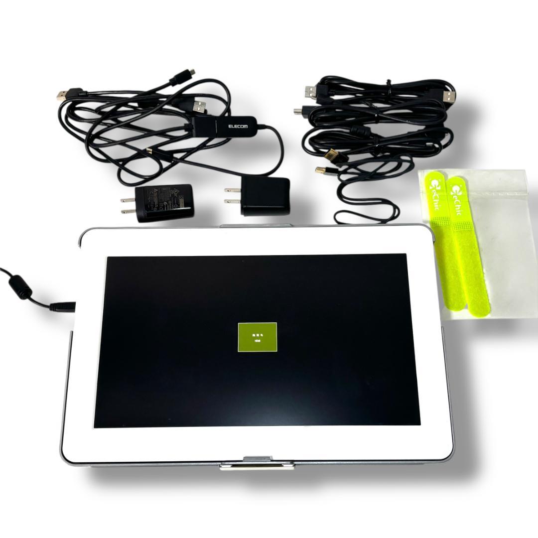 Gechic ON-LAP モバイルモニター 11インチ シルバー ホワイト