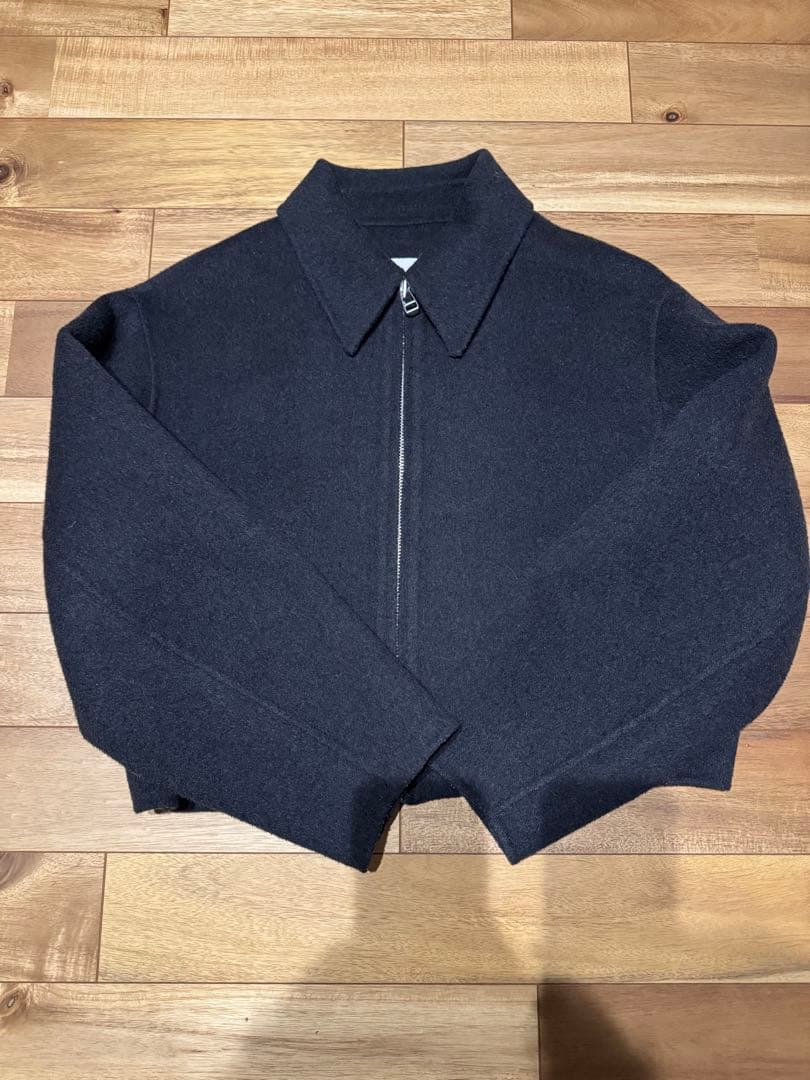 【美品】TODAYFULトゥデイフル　ウールブルゾンジャケット