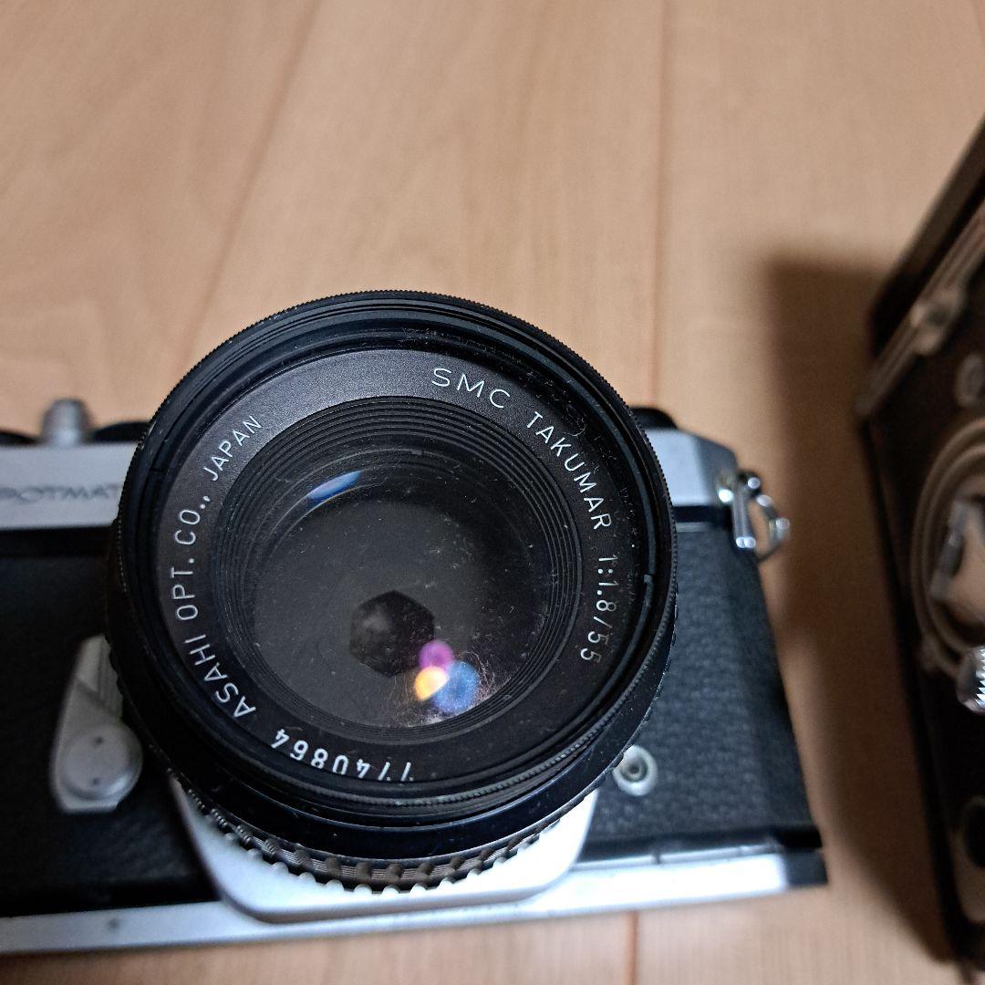 カメラ2台セット ペンタックスspotmatic 　中国上海海鴎seagull