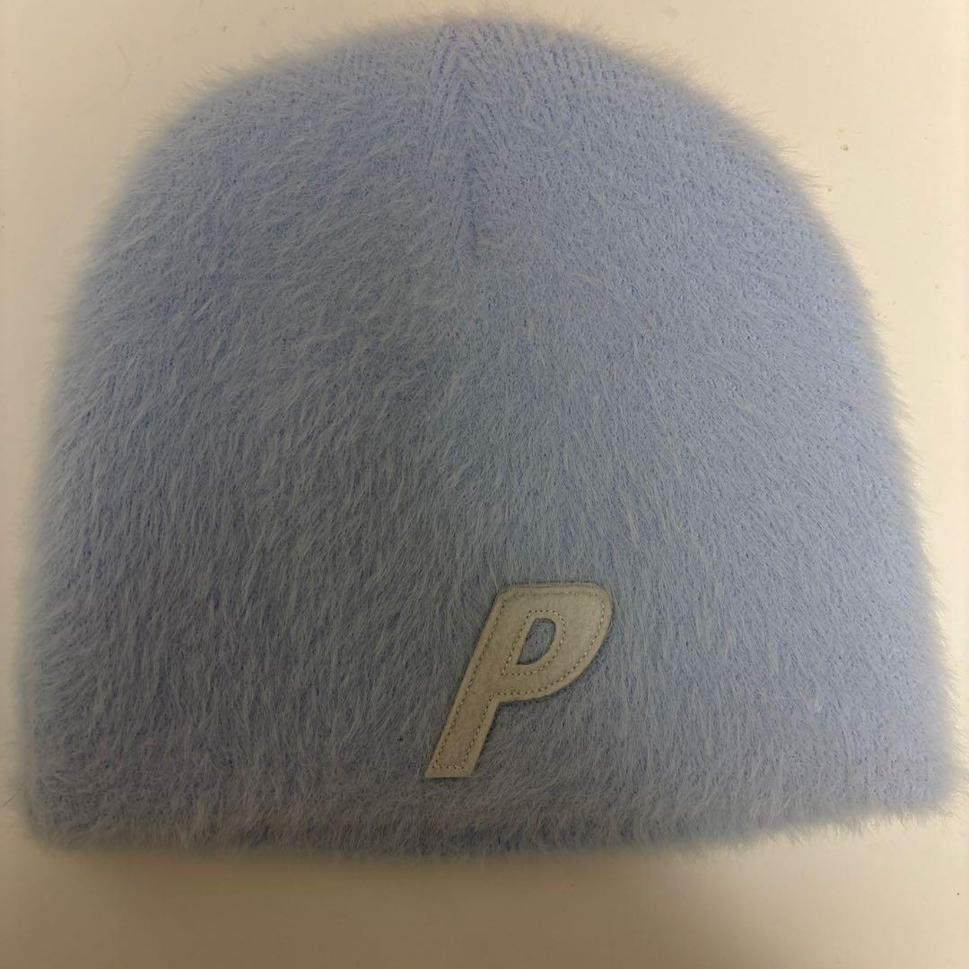 な*む様 PALACE Pロゴ ニット帽・ビーニー ライトブルー
