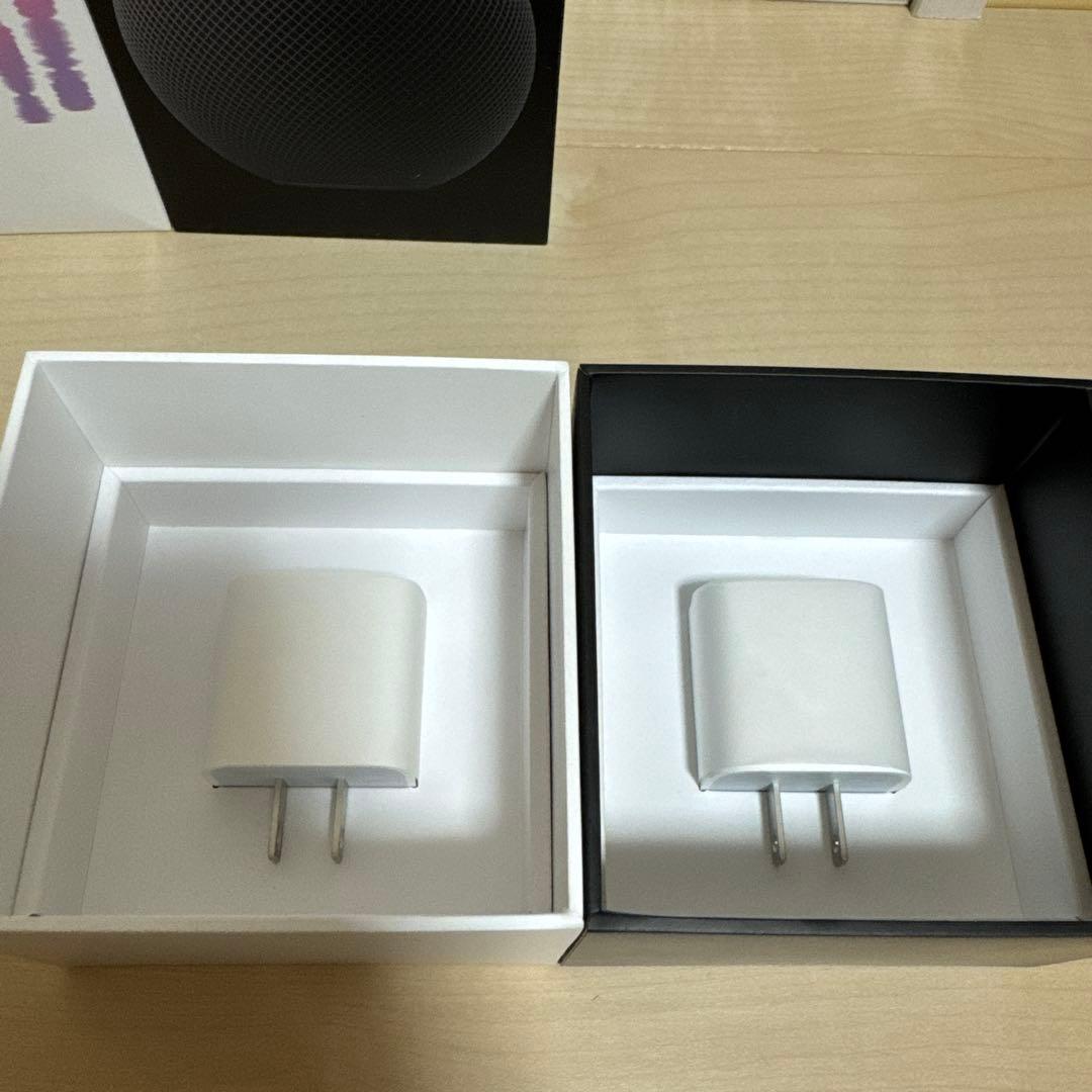 Apple Pod mini 黒 白　2個セット