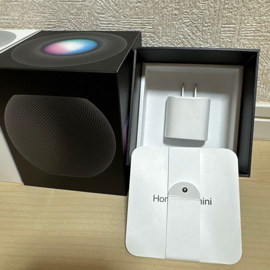 Apple Pod mini 黒 白　2個セット
