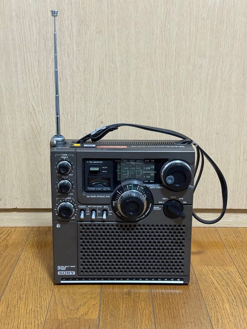 SONY SW DUAL CONVERSION SYSTEM ラジオ