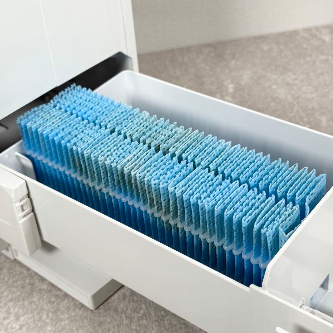 美品 元箱付 気化 ハイブリッド式加湿器(ダイニチプラス)HD-RX324-w