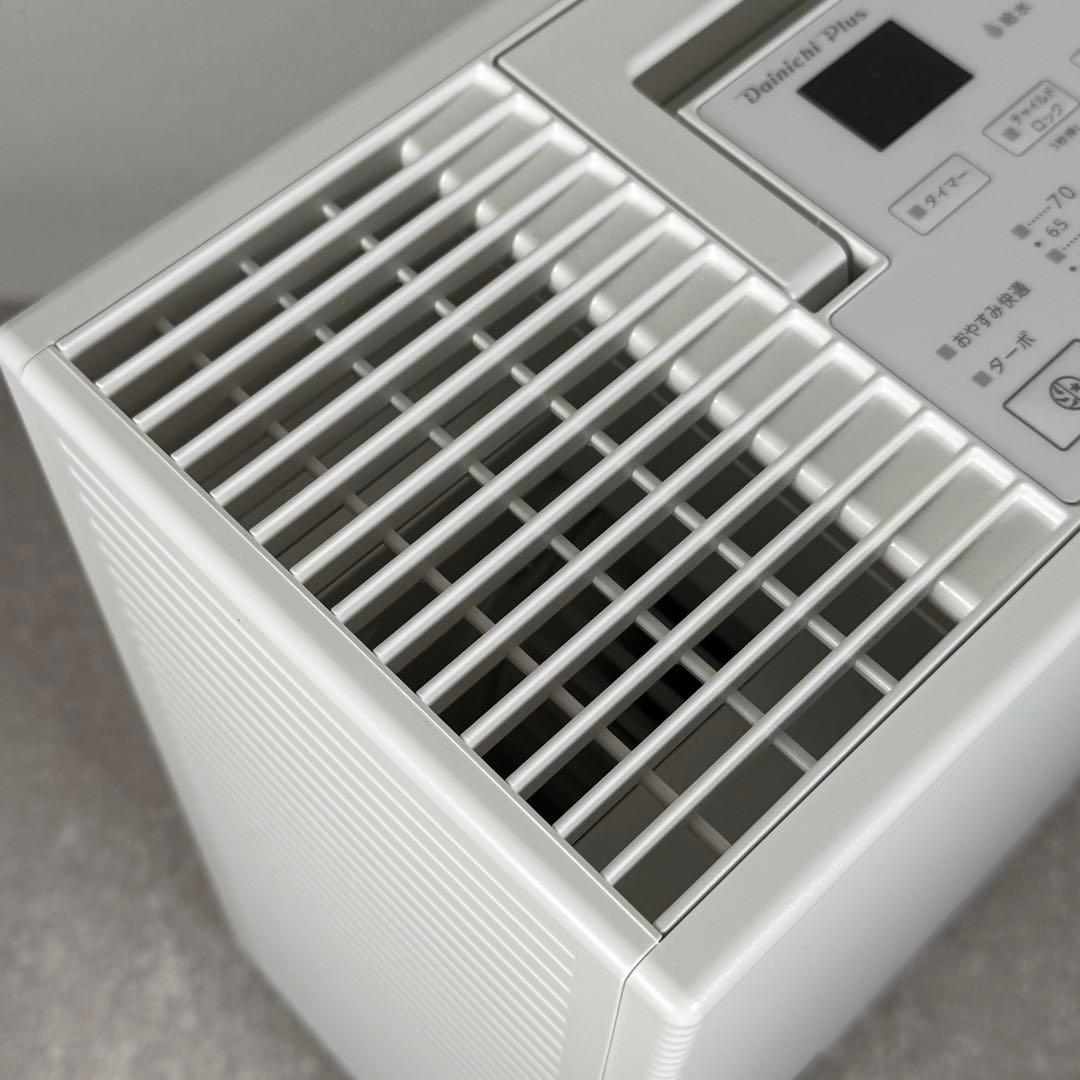 美品 元箱付 気化 ハイブリッド式加湿器(ダイニチプラス)HD-RX324-w